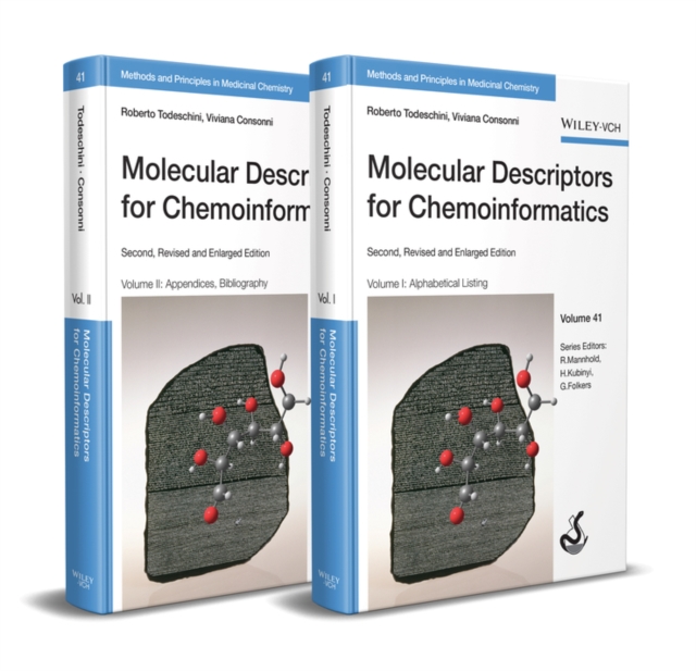 Molecular Descriptors for Chemoinformatics, 2 Volume Set : Volume I: Alphabetical Listing / Volume II: Appendices, References, Hardback Book