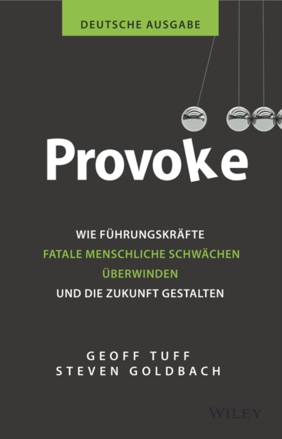 Provoke - deutsche Ausgabe : Wie Fuhrungskrafte fatale menschliche Schwachen uberwinden und die Zukunft gestalten, Hardback Book