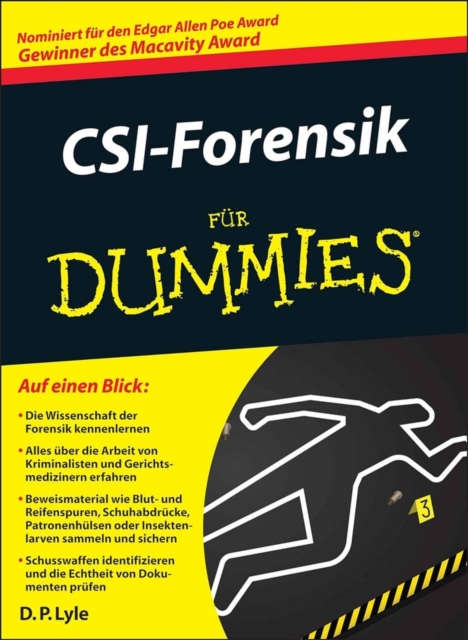 CSI-Forensik fur Dummies, Paperback / softback Book