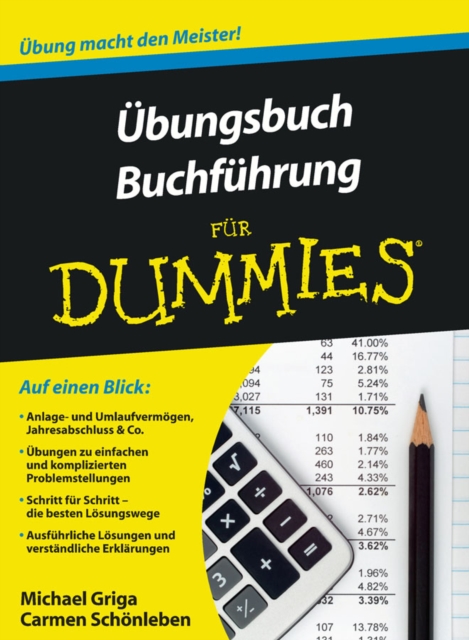 Ubungsbuch Buchfuhrung Fur Dummies, Paperback Book