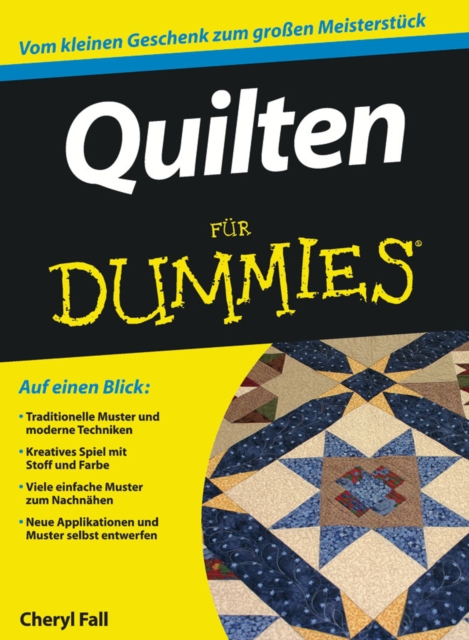 Quilten Fur Dummies, Paperback / softback Book