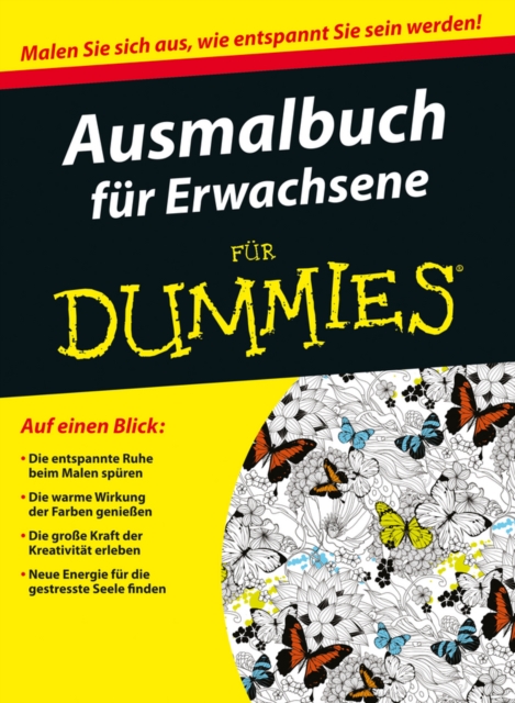 Ausmalbuch fur Erwachsene fur Dummies, Paperback / softback Book