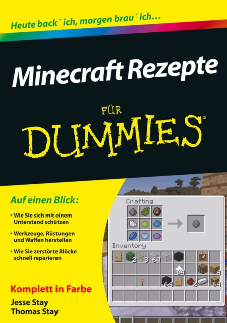 Minecraft Rezepte fur Dummies, Paperback / softback Book