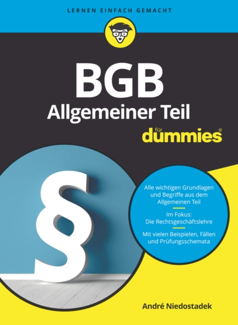 BGB Allgemeiner Teil fur Dummies, Paperback / softback Book
