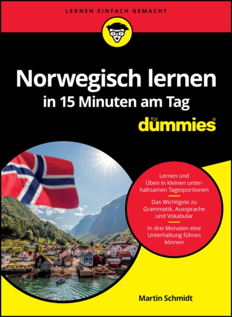 Norwegisch lernen in 15 Minuten am Tag fur Dummies, Paperback / softback Book