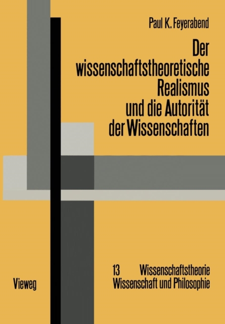 Der Wissenschaftstheoretische Realismus Und Die Autoritat Der Wissenschaften, Paperback / softback Book