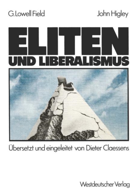 Eliten und Liberalismus, Paperback / softback Book