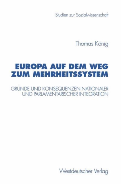 Europa Auf Dem Weg Zum Mehrheitssystem, Paperback / softback Book