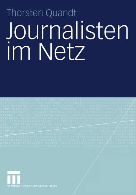 Journalisten Im Netz, Paperback / softback Book