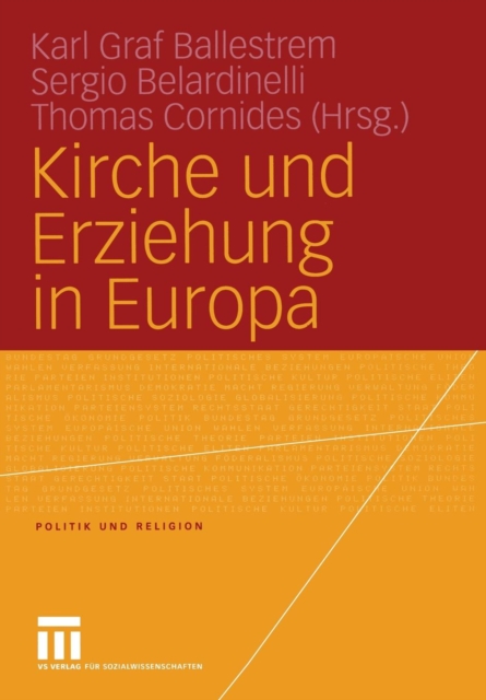 Kirche und Erziehung in Europa, Paperback / softback Book