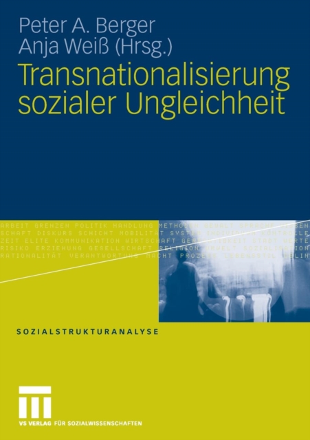 Transnationalisierung Sozialer Ungleichheit, Paperback / softback Book