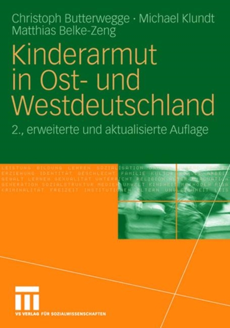 Kinderarmut in Ost- und Westdeutschland, Hardback Book