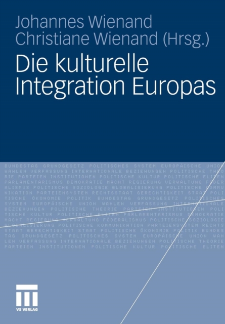 Die Kulturelle Integration Europas, Paperback / softback Book