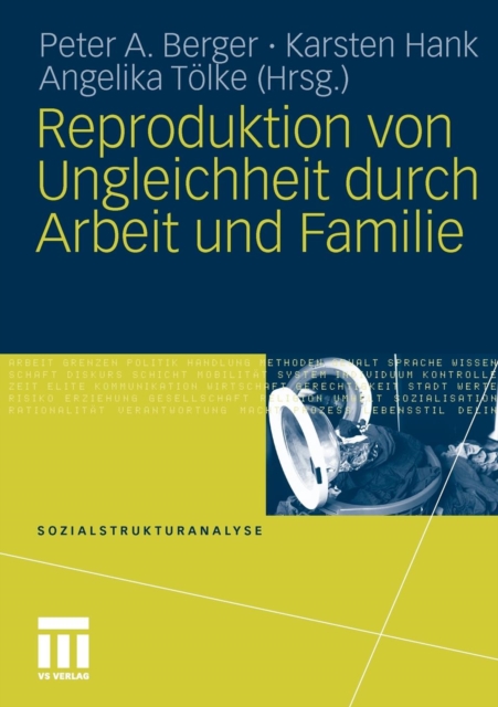 Reproduktion Von Ungleichheit Durch Arbeit Und Familie, Paperback / softback Book