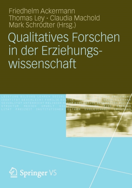 Qualitatives Forschen in Der Erziehungswissenschaft, Paperback / softback Book