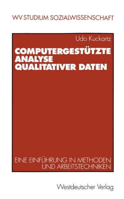 Computergestutzte Analyse Qualitativer Daten, Paperback / softback Book