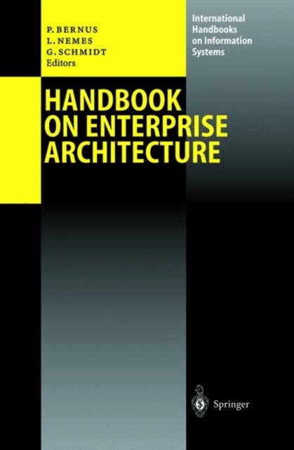 Handbook on Enterprise Architecture, Hardback Book