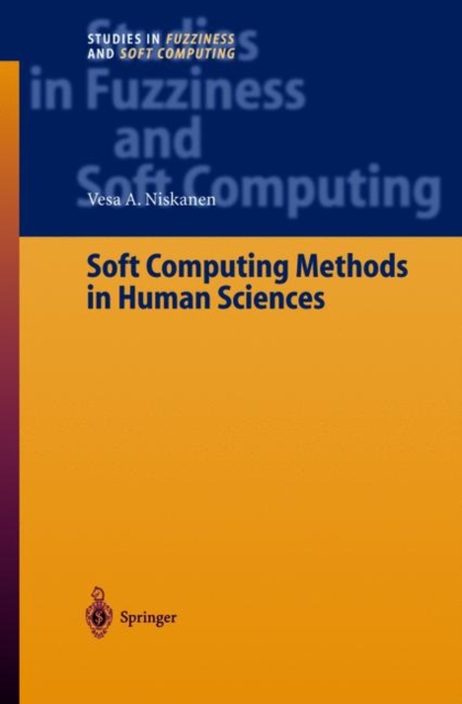 Soft Computing Methods in Human Sciences, Hardback Book