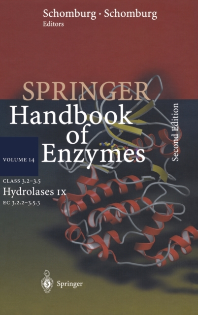 Class 3.2 - 3.5 Hydrolases IX : EC 3.2.2 - 3.5.3, Hardback Book