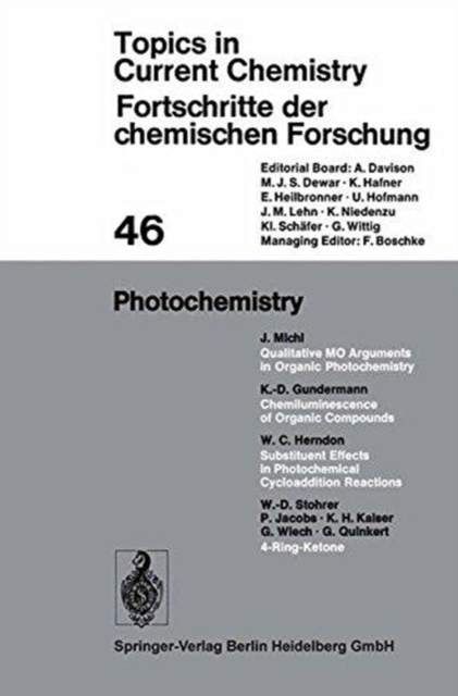 Photochemistry, Hardback Book