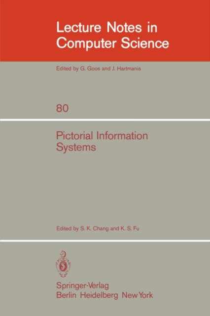 Pictorial Information Systems, Paperback / softback Book