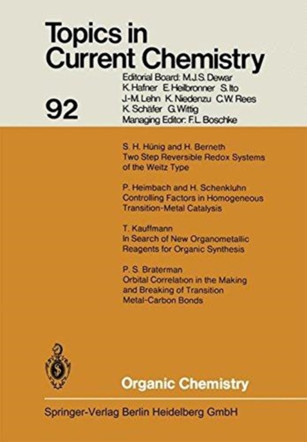 Organic Chemistry, Hardback Book