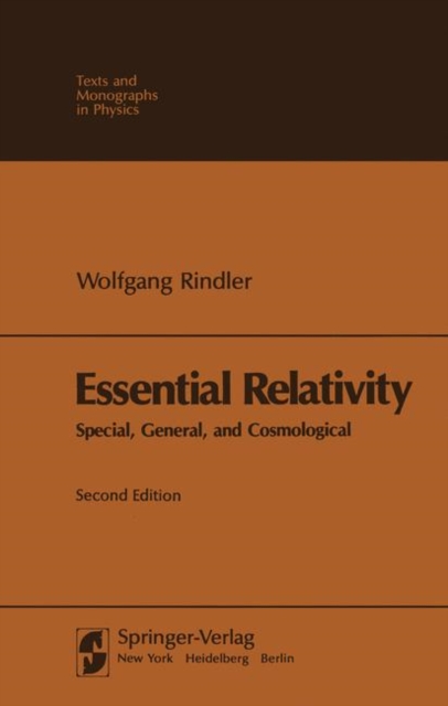 Essential Relativity : Special, General, and Cosmological, Paperback / softback Book