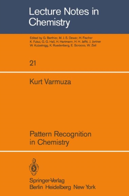Pattern Recognition in Chemistry, Paperback / softback Book
