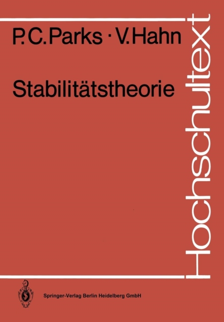 Stabilitatstheorie, Paperback / softback Book