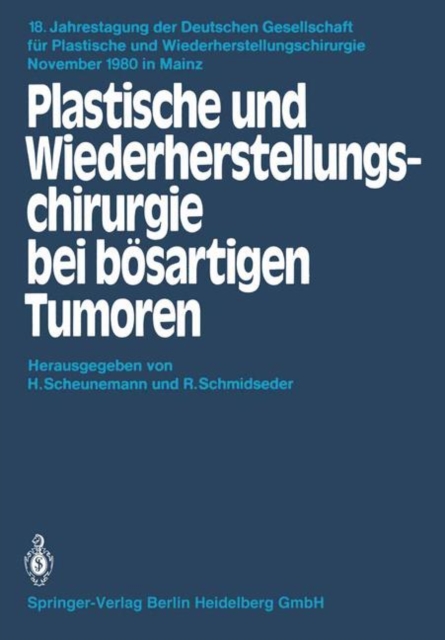 Plastische Und Wiederherstellungschirurgie Bei Boesartigen Tumoren, Paperback / softback Book