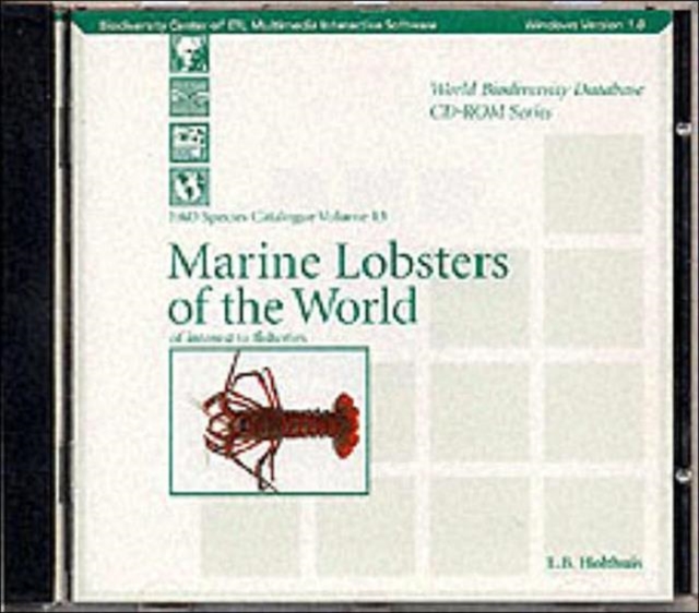 Marine Lobsters of the World : Windows Version, CD-ROM Book