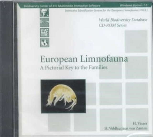 European Limnofauna : A Pictorial Key to the Families Interactive Identification System of the European Limnofauna (IISEL), CD-ROM Book