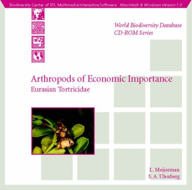Arthropods of Economic Importance : Eurasian Tortricidae, CD-ROM Book