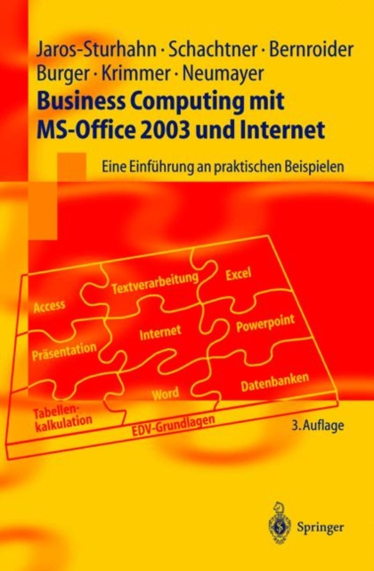 Business Computing Mit Ms-Office 2003 Und Internet : Eine Einfuhrung an Praktischen Beispielen, Hardback Book