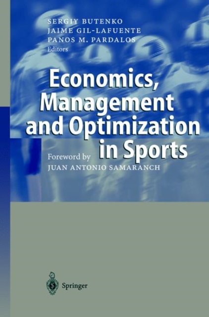 Economics, Management and Optimization in Sports, Hardback Book