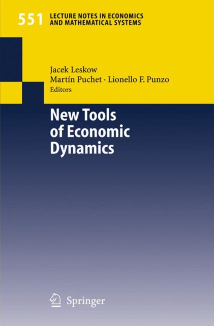 New Tools of Economic Dynamics, Paperback / softback Book