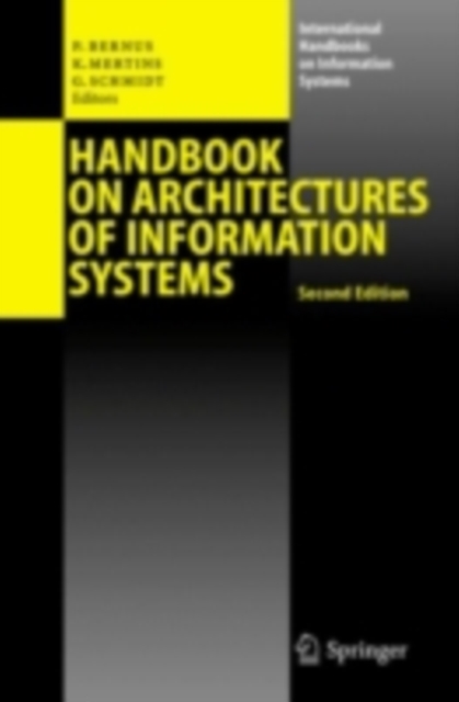 Handbook on Architectures of Information Systems, PDF eBook