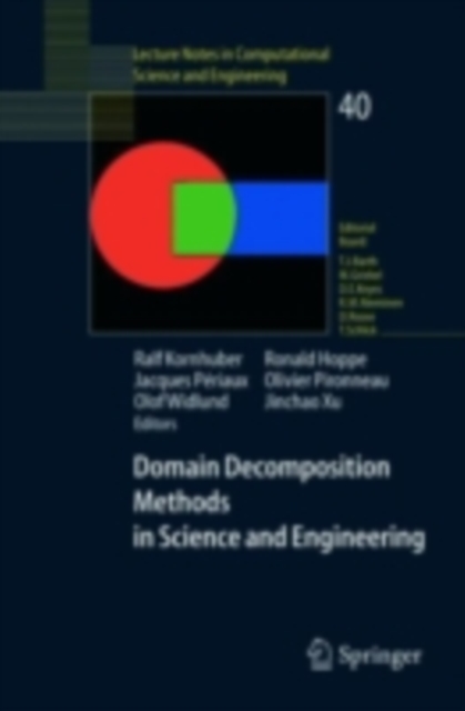 Domain Decomposition Methods in Science and Engineering, PDF eBook