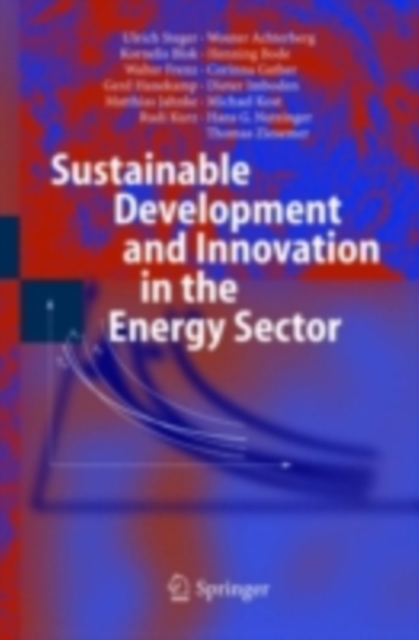 Sustainable Development and Innovation in the Energy Sector, PDF eBook