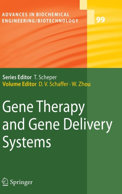Gene Therapy and Gene Delivery Systems, Hardback Book