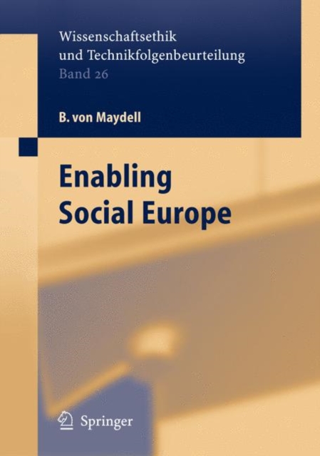 Enabling Social Europe, Hardback Book