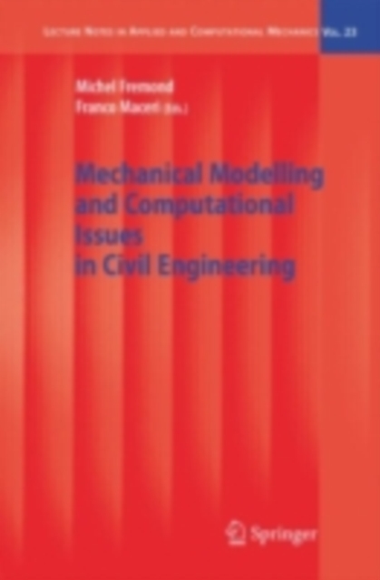 Mechanical Modelling and Computational Issues in Civil Engineering, PDF eBook