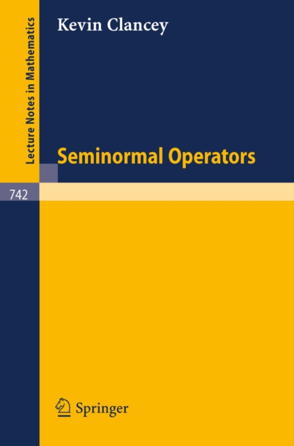 Seminormal Operators, PDF eBook