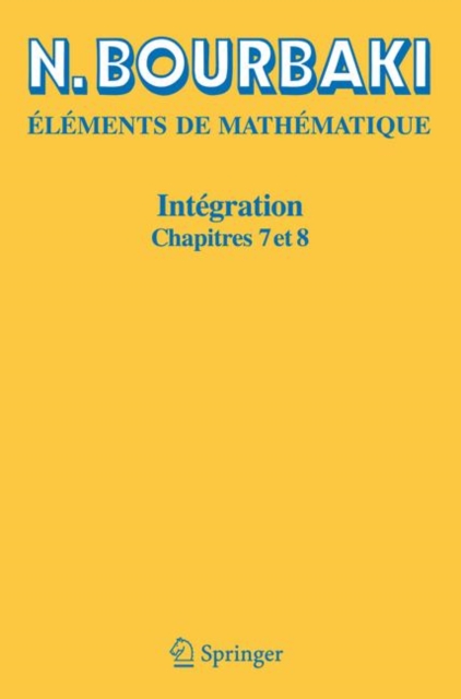 Integration : Chapitres 7-8, Paperback / softback Book