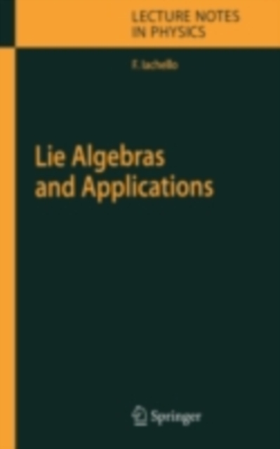 Lie Algebras and Applications, PDF eBook