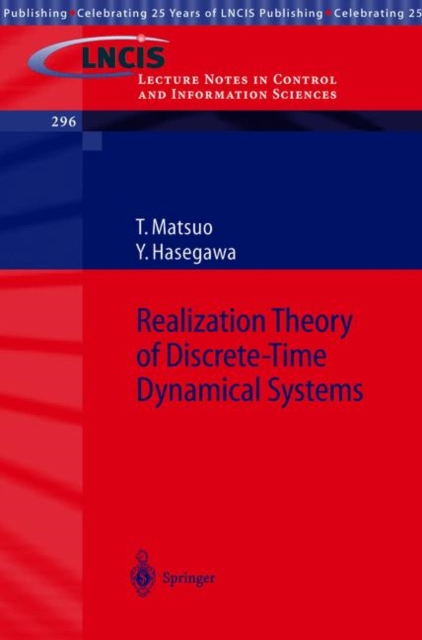 Realization Theory of Discrete-Time Dynamical Systems, Paperback / softback Book