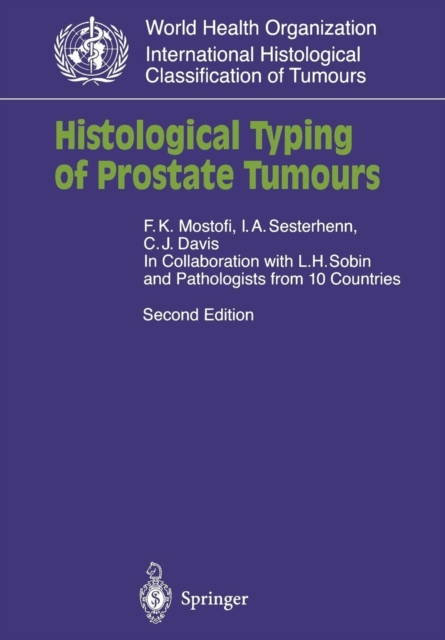 Histological Typing of Prostate Tumours, Paperback / softback Book