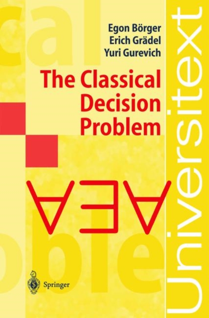 The Classical Decision Problem, Paperback / softback Book