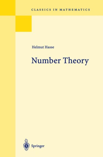 Number Theory, Paperback / softback Book