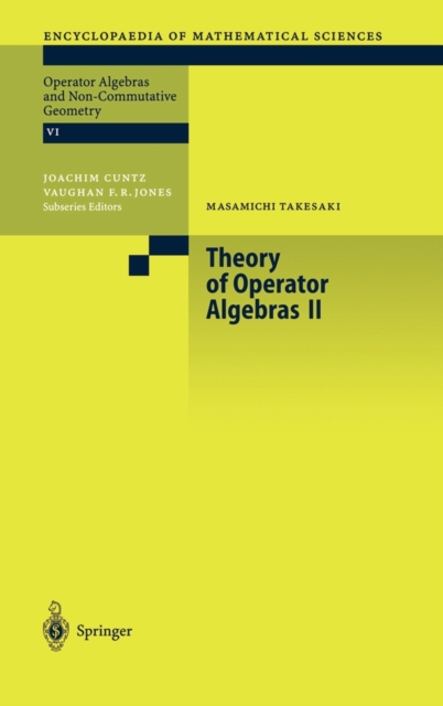 Theory of Operator Algebras II, Hardback Book